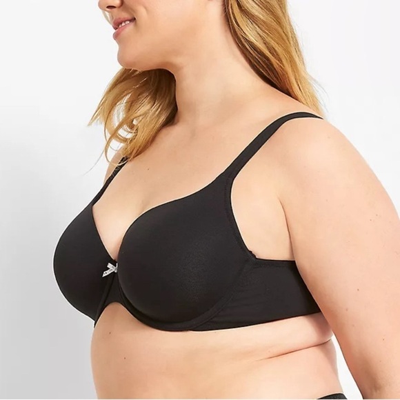 Cacique Cotton Lightly Lined Tshirt Bra 44B - Picture 2 of 10